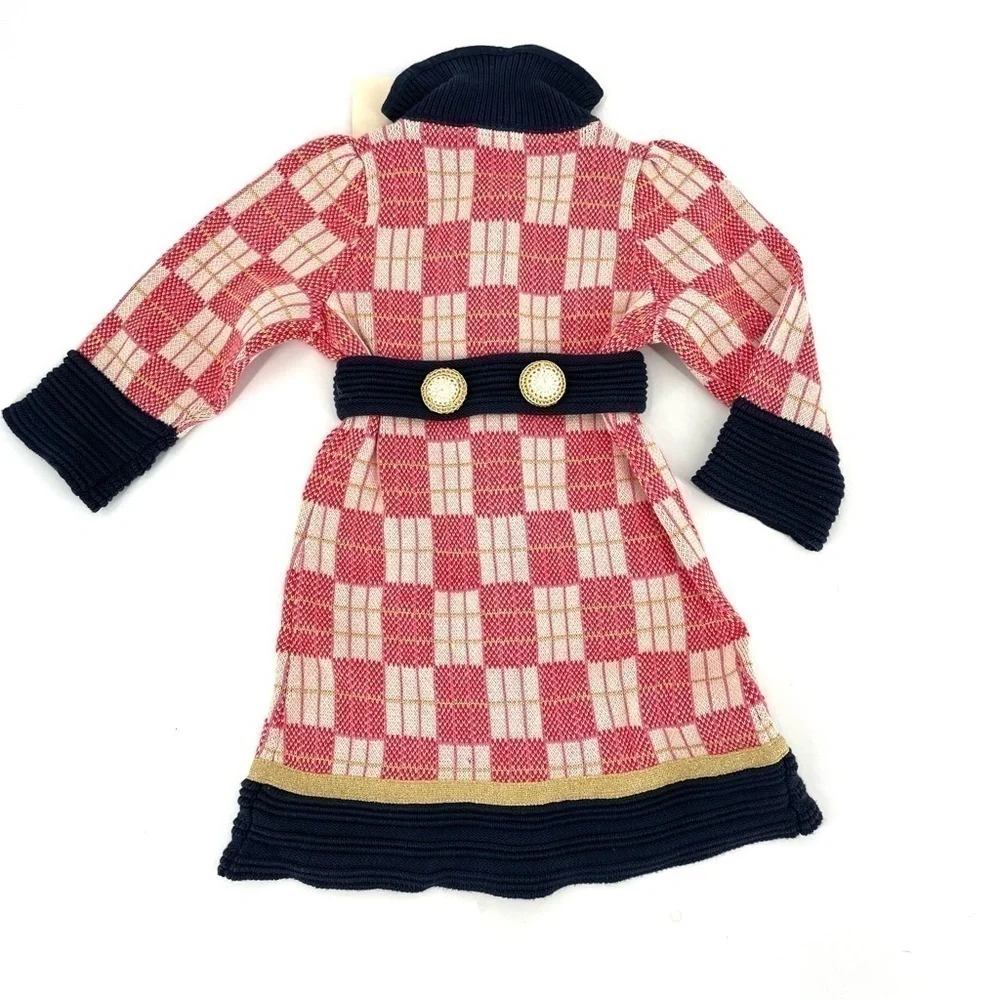 Anthropologie Lia Molly NEW Lunar New Year Kimono Knitted Sweater Jacket Dress